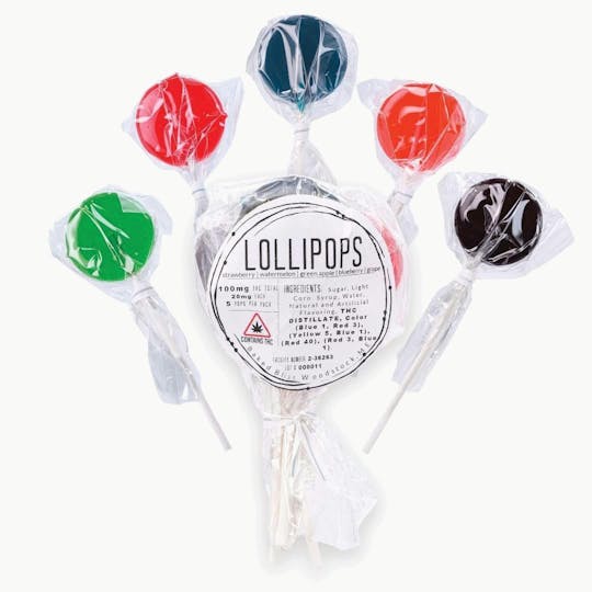 Marks Organix - 100mg Lollipop 5-Pack (20mg Each) - 1