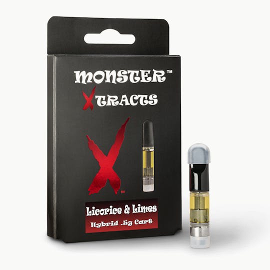 Monster Xtracts - Licorice & Limes 510 .5g Cart - 1