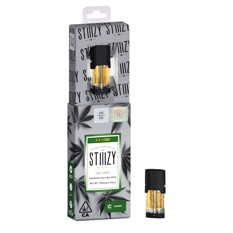 Stiiizy Mango Original THC Pod 1g pod