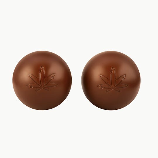 Edison Cannabis Co - Gingerbread Milk Chocolate Truffles - 1