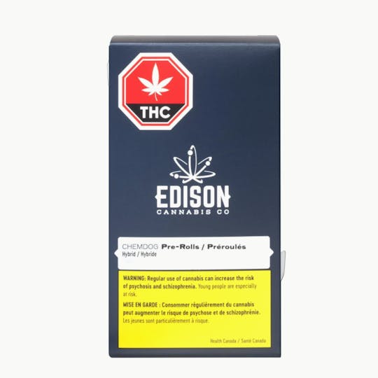 Edison Cannabis Co - Chemdog Pre-Roll - 1