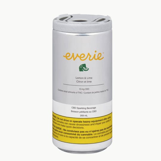Everie - Lemon & Lime CBD Sparkling Beverage - 1