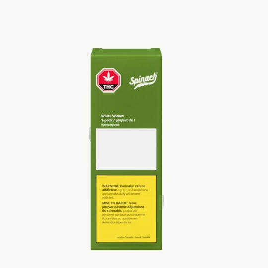 Spinach - White Widow Pre-Roll - 1
