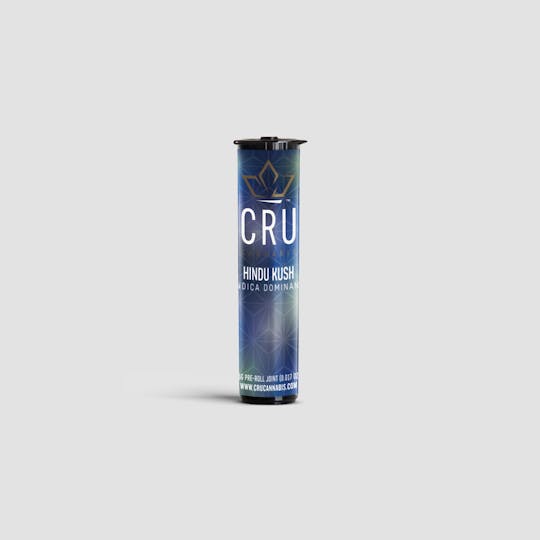 CRU Cannabis - Hindu Kush (0.5G Pre-Roll) - 1