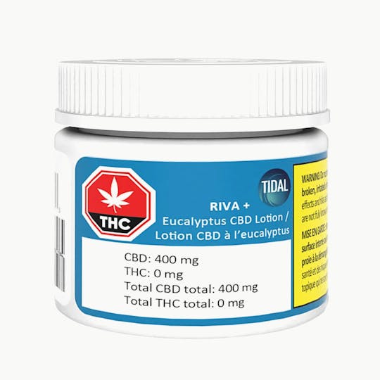 TIDAL - Riva+ Eucalyptus CBD Lotion - 1