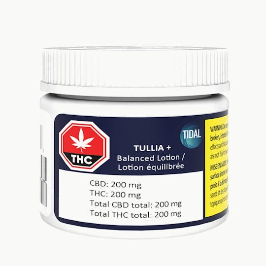 TIDAL - Tullia+ CBD:THC Lotion - 1