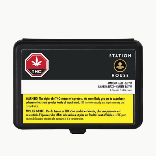 Station House - Amnesia Haze Pre-Roll - 1