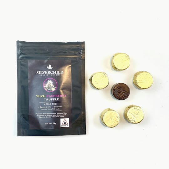 Indico - 60mg Yuzu Raspberry Truffles - 1