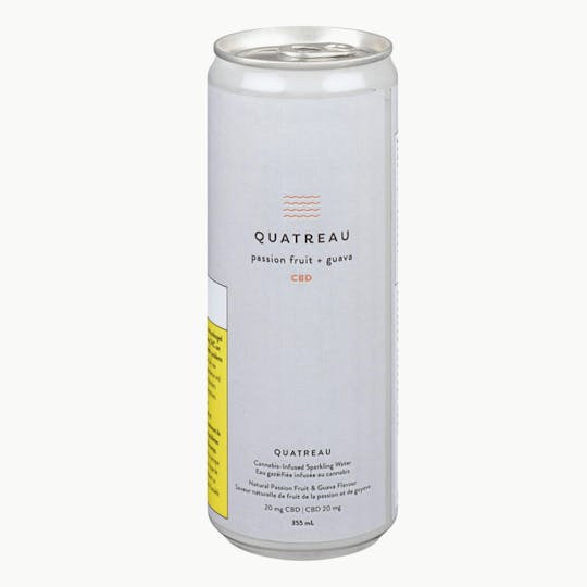Quatreau - Passionfruit & Guava Sparkling Water - 1