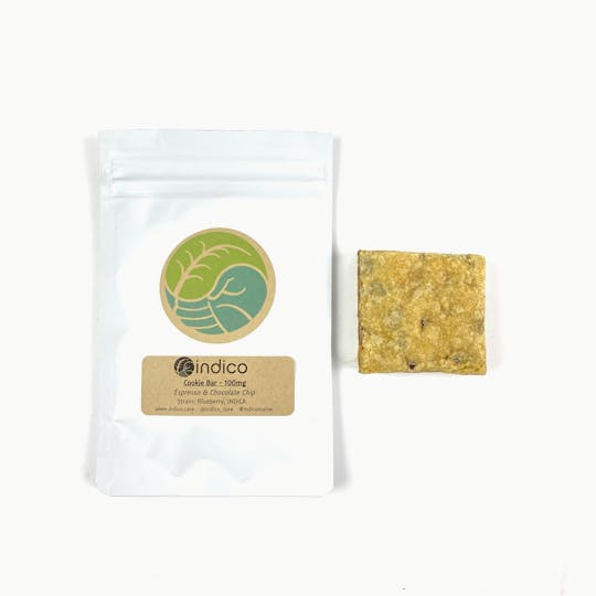 Indico - 100mg Espresso Chocolate Chip Cookie Bar - 1