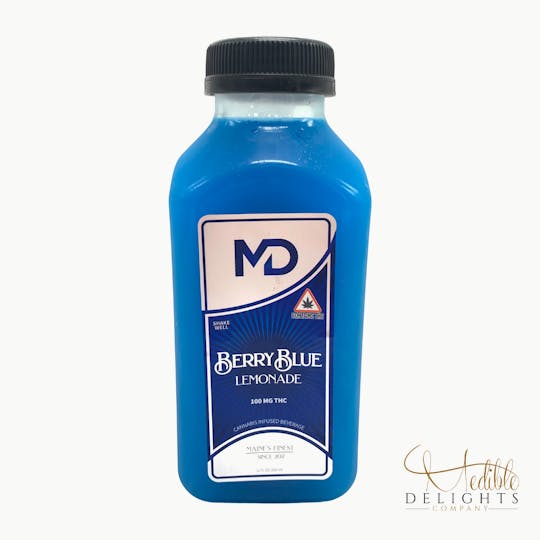 Medible Delights - Berry Blue Lemonade 100mg THC ( Vegan ) - 1