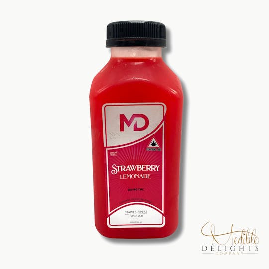 Medible Delights - Strawberry Lemonade 100mg THC (Vegan) - 1