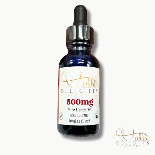 Medible Delights - 500mg CBD tincture (No thc) - 1