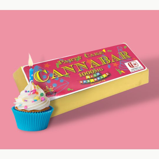 Juicy Gummy Drops - Party Cake Cannabar - 1