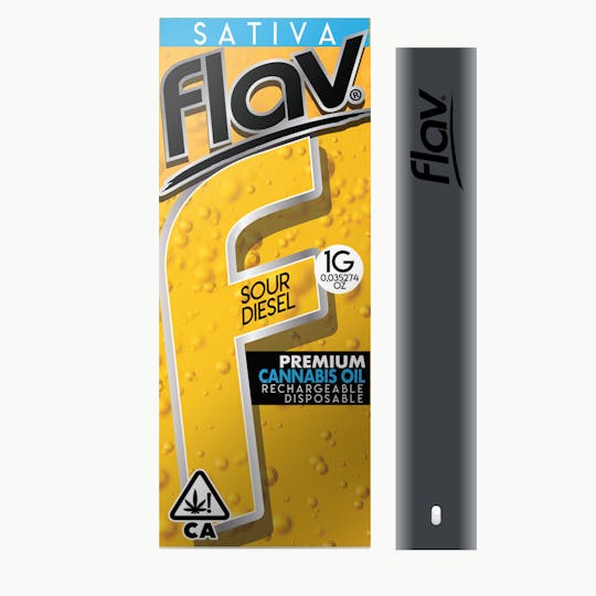 Flav - Disposable - Sour Diesel - 1g - 1