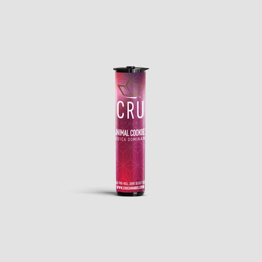 CRU Cannabis - Animal Cookies (0.5G Pre-Roll) - 1