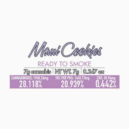 Pacific Reserve - Maui Cookies • Ready to Smoke - 1