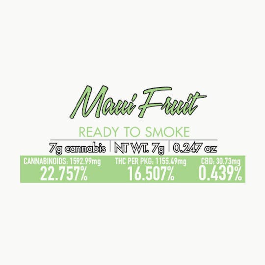 Pacific Reserve - Maui Fruit • Ready To Smoke - 1