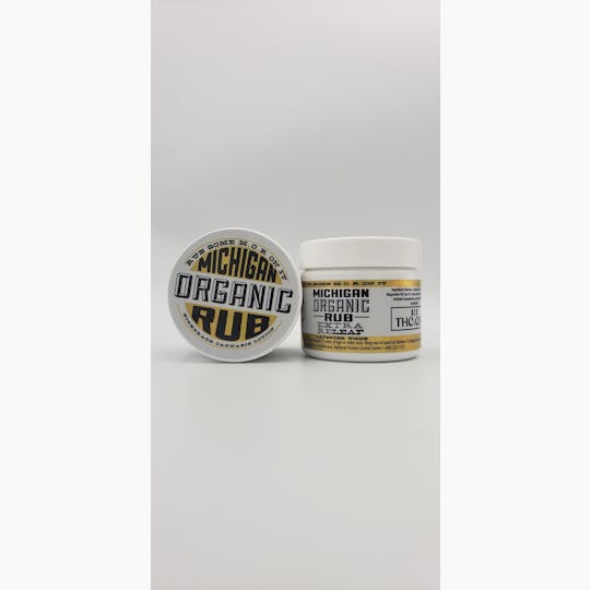 Michigan Organic Rub - Organic Lavenderwoods 1:1 300mgTHC:300mgCBD - 1