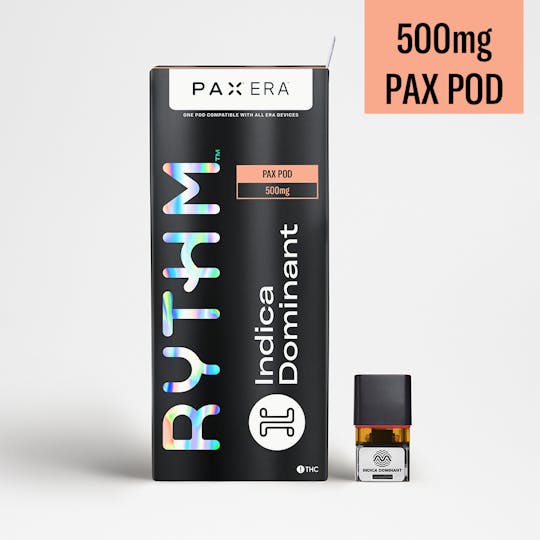 RYTHM - RYTHM Indica Dominant PAX Pod Banana Cream 500mg - 1