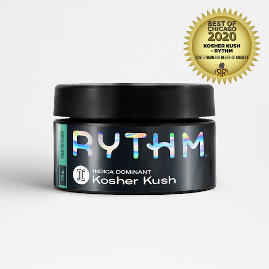 RYTHM - RYTHM Indica Dominant Premium Flower Kosher Kush 3.5g - 1