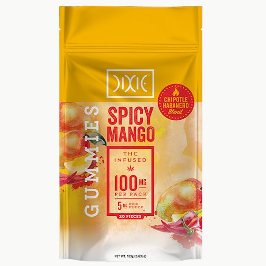 Dixie Brands - Spicy Mango Gummies - 1