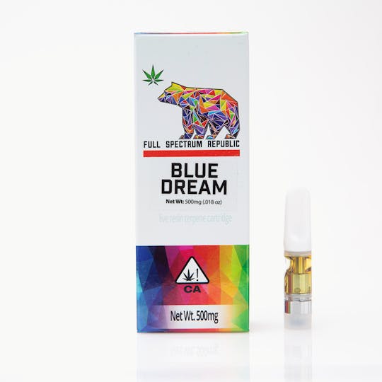 Full Spectrum Republic - Blue Dream Cartridge 500mg - 1