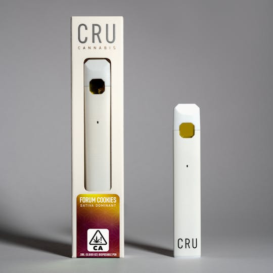 CRU Cannabis - Forum Cookies (0.5ml Disposable Pen) - 1
