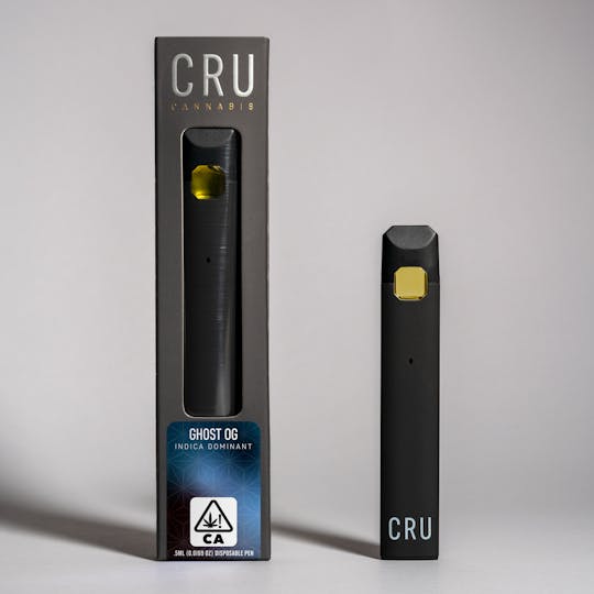 CRU Cannabis - Ghost OG (0.5ml Disposable Pen) - 1