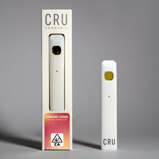 CRU Cannabis - Strawberry Lemonade (0.5ml Disposable Pen) - 1