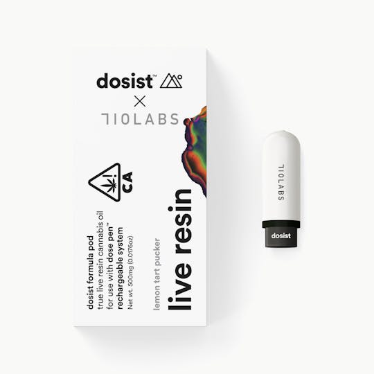 dosist - dosist x 710 Labs live resin pod - Lemon Tart Pucker - 1