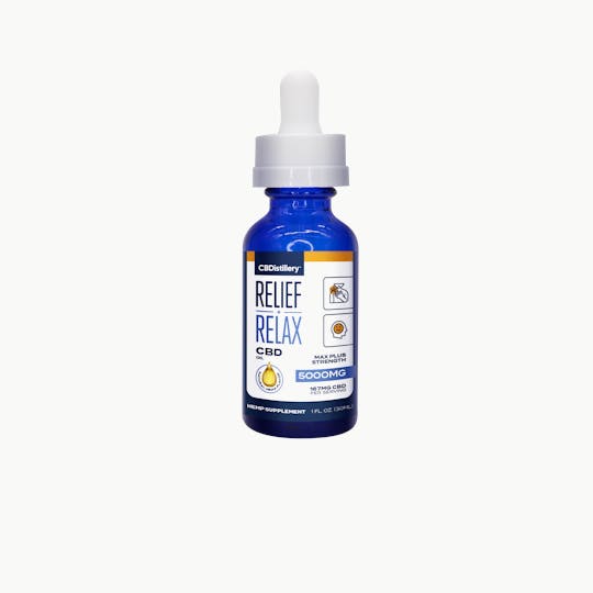 CBDistillery - 5000mg Full Spectrum CBD Oil Tincture - 1