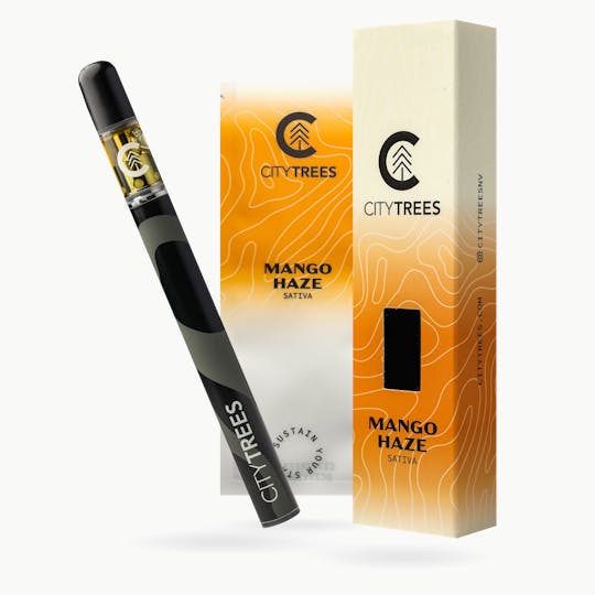 City Trees - City Trees 500mg Mango Haze Disposable Vape Pen - 1