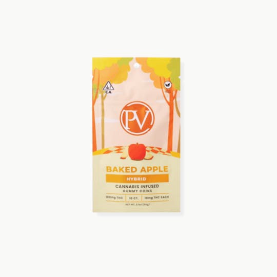 Platinum Vape - Platinum Vape Gummy Coins - Baked Apple - 1