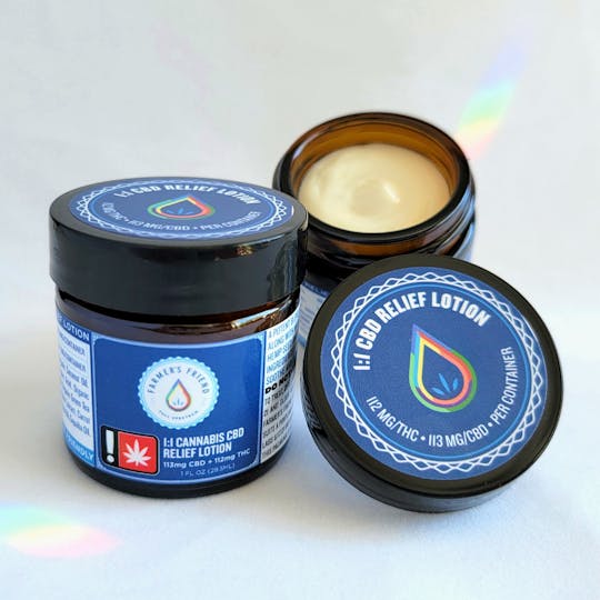 Farmer's Friend Extracts - 1:1 CBD Relief Lotion - 1