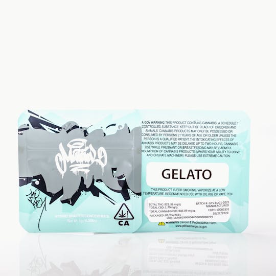 Crown Genetics - The Reup Gelato Shatter 1g - 1