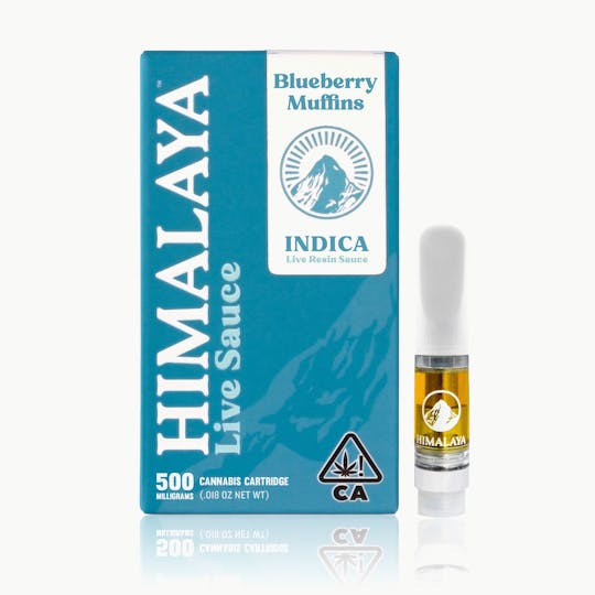 HIMALAYA - Blueberry Muffins (Live Sauce) Cartridge - 0.5G - 1