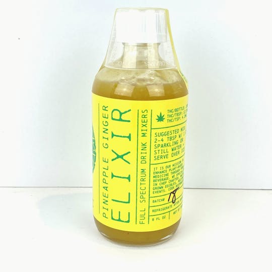 Indico - 200mg Pineapple + Ginger Elixir - 1
