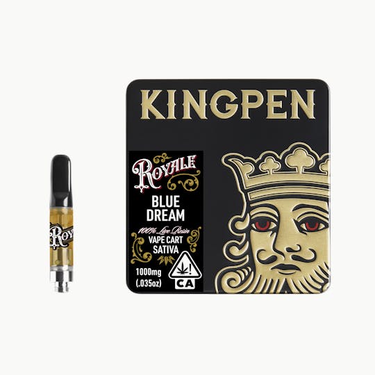 KINGPEN - KINGPEN Royale | Blue Dream 1g Live Resin Cartridge - 1