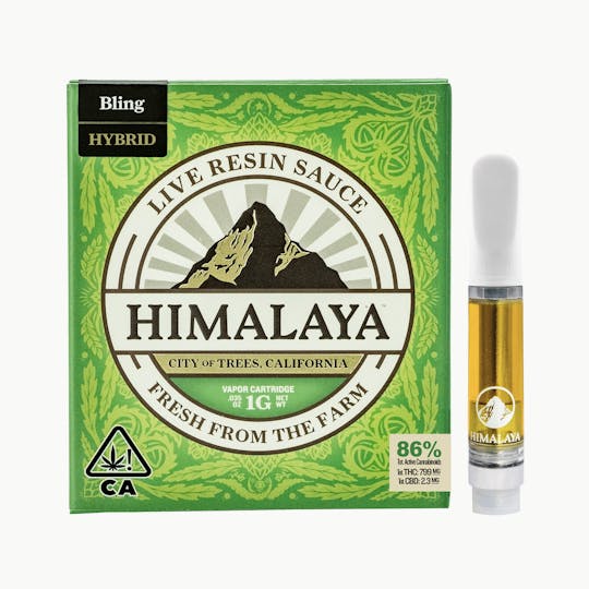 HIMALAYA - The Bling (Live Sauce) Cartridge - 1G - 1