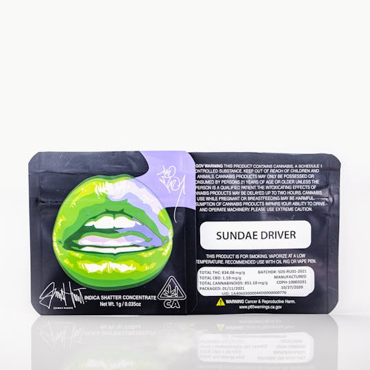 Crown Genetics - The Reup Sundae Driver Shatter 1G - 1