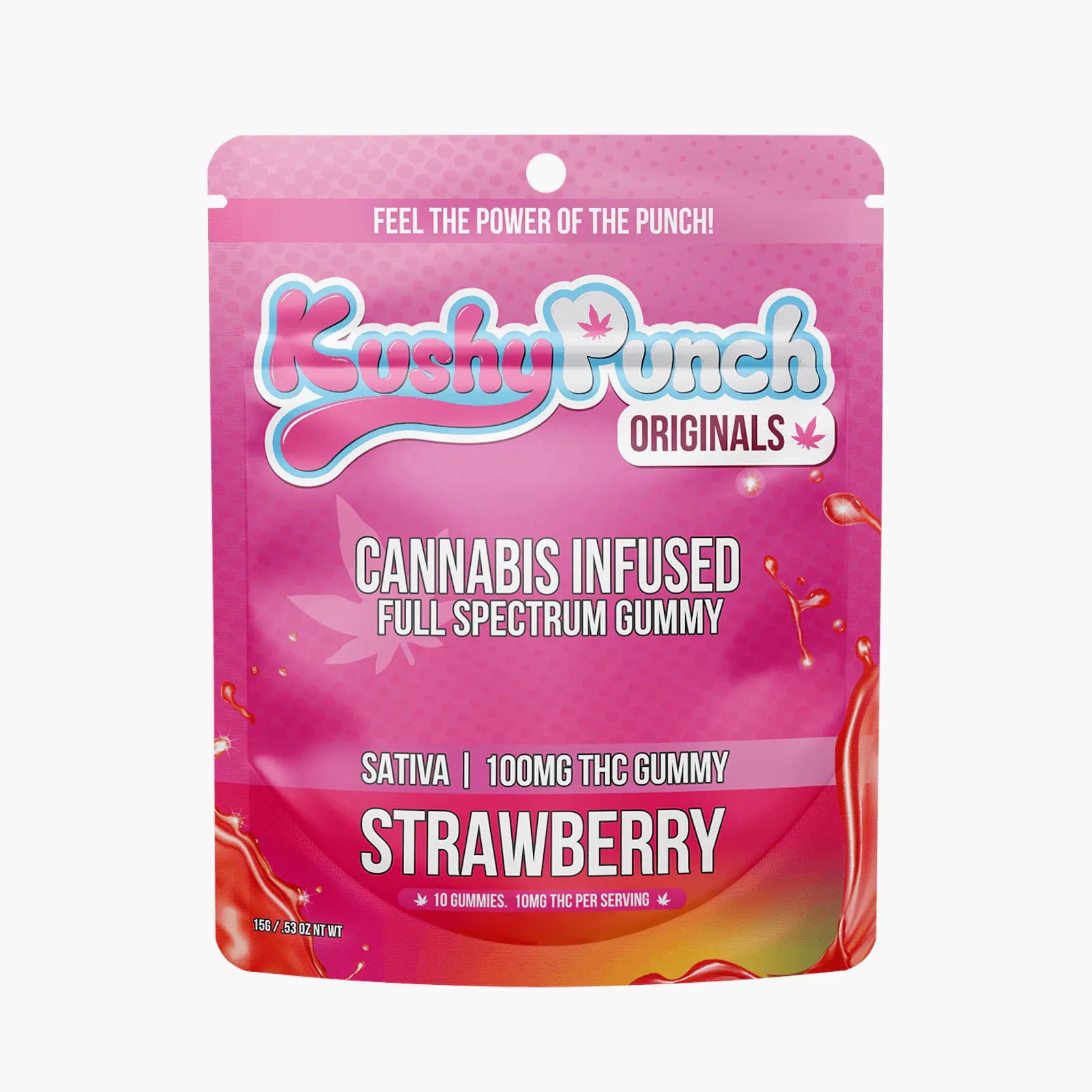 Sativa Strawberry Gummy 100mg