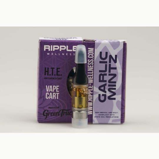 Ripple Wellness - Vape Cart - H.T.E. - Garlic Mintz - 1