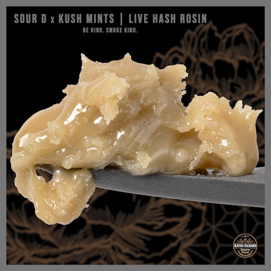 Kind Farms Reserve - Sour Diesel x Kush Mints Live Hash Rosin - Kind Farms Reserve - 1