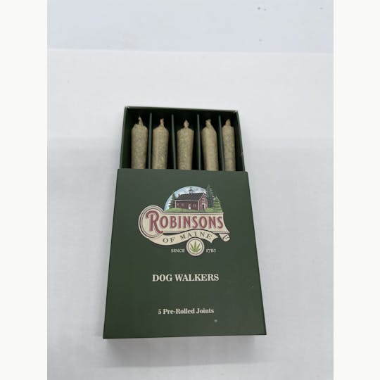Robinsons of Maine LLC - Dog Walker Pre-rolls, 5 pack, Skunk Band - 1