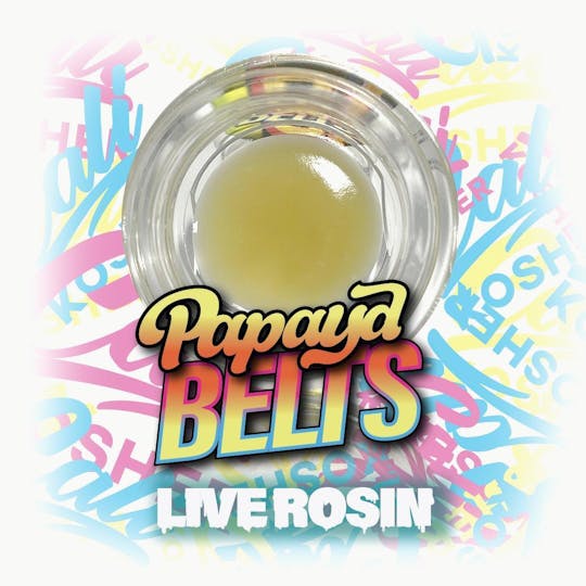 Cali Kosher - Papaya Belt- Live Rosin - 1