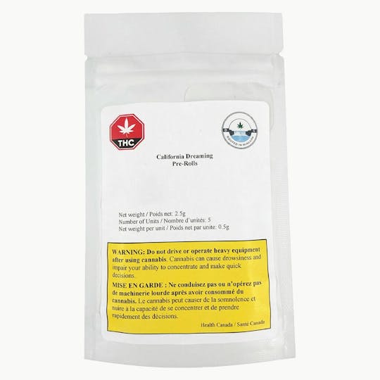 Dykstra Greenhouses - California Dreaming Pre-Roll - 1