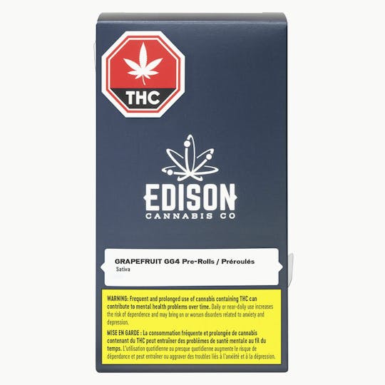 Edison Cannabis Co - GRAPEFRUIT GG4 (The General) Pre-Roll - 1