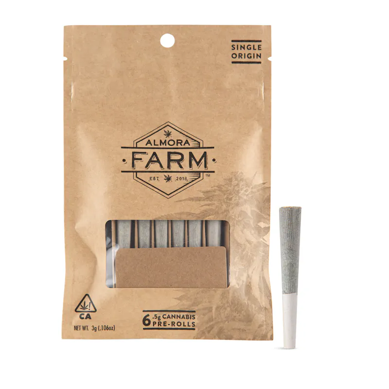Almora Sour Berry PreRoll 6 Pack - 3g pre-roll
