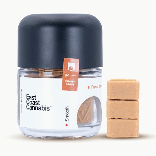 East Coast Cannabis - Peaks - Peanut Butter - 100mg/10pk - 1
